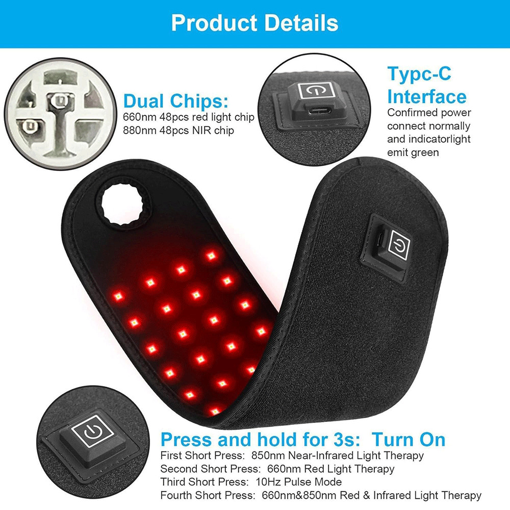 NEW For TheraWrap Carpal Tunnel Thera Wrap Wrist Wrap With Heat & Massage