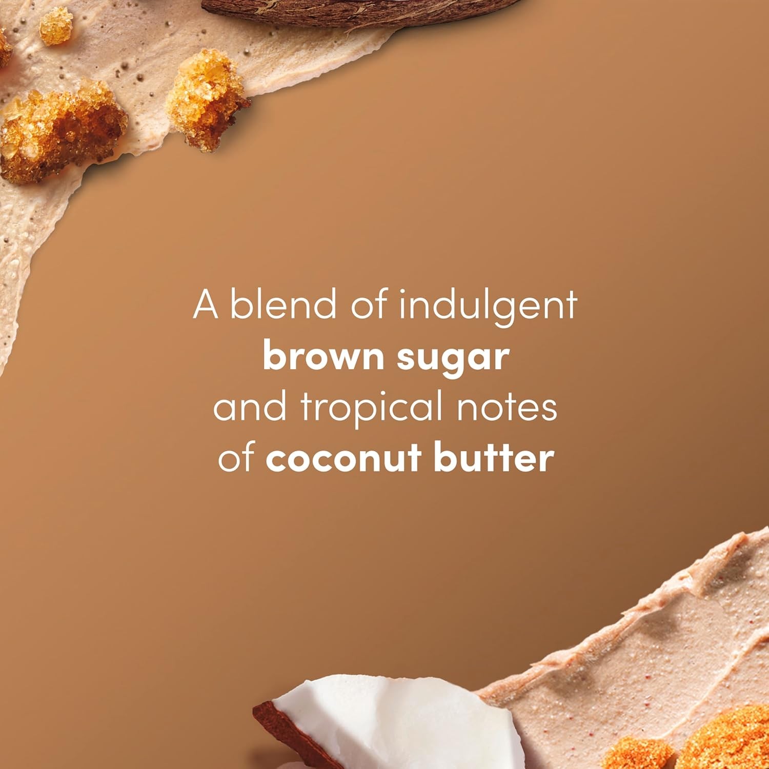 Dove Brown Sugar Coconut Butter Body Scrub 15oz Exfoliating
