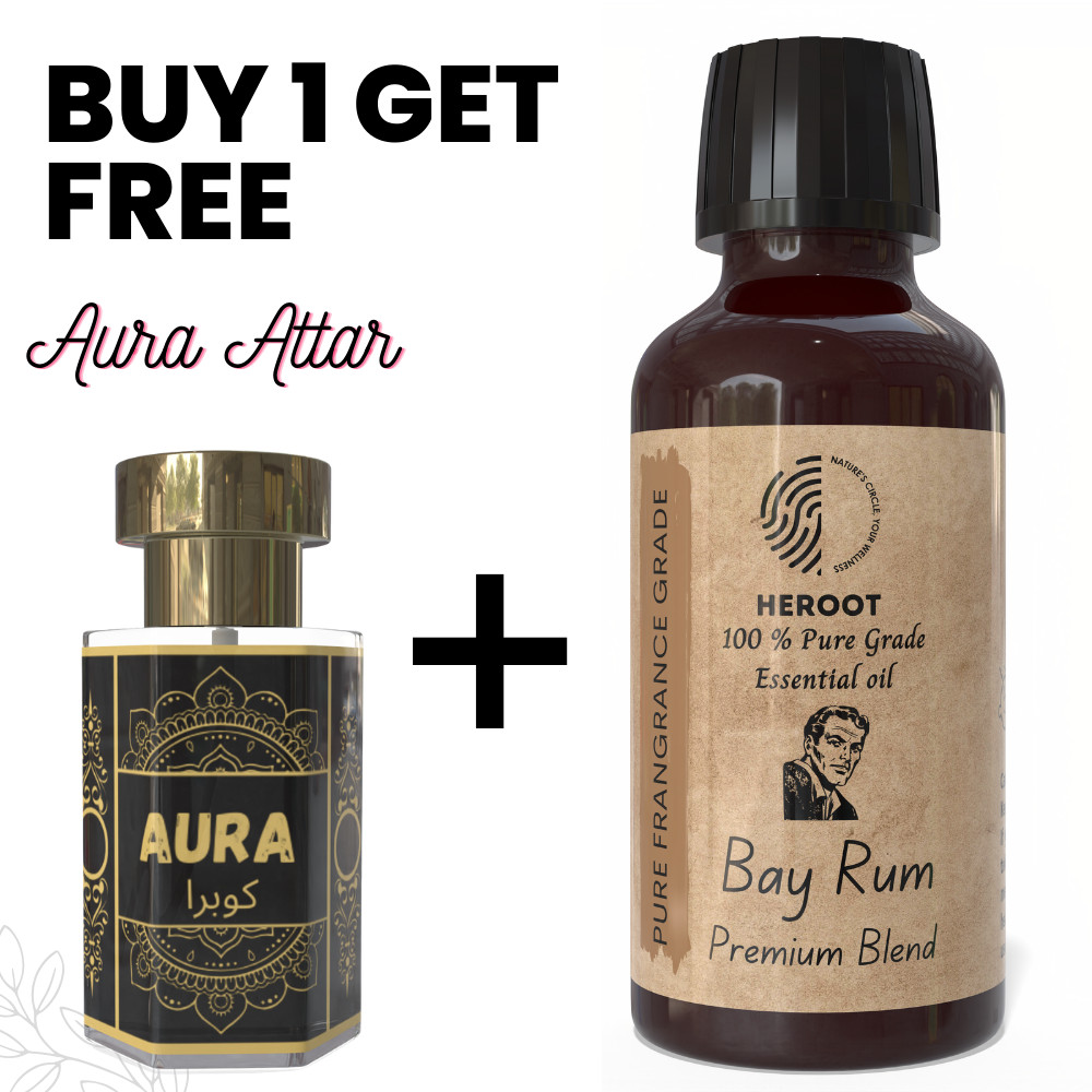 Bay Rum Essential Oil 10ml Aromatherapy Diffuser Home Fragrance DIY + Free Attar