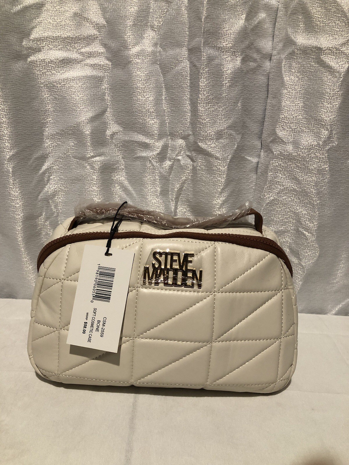 Steve Madden Cosmetic Case With Organization