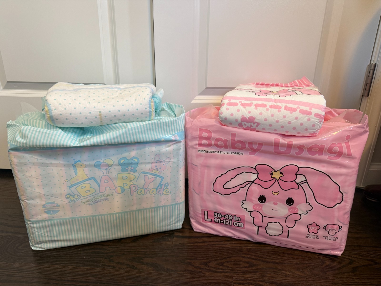 Little for Big, LittleForBig, LARGE – Baby Parade and Baby Usagi