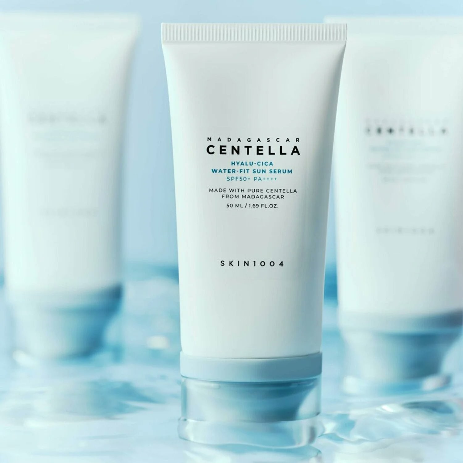 SKIN1004 Madagascar Centella, Hyalu-Cica Sun Serum SPF 50+ PA+, 1.69 fl oz