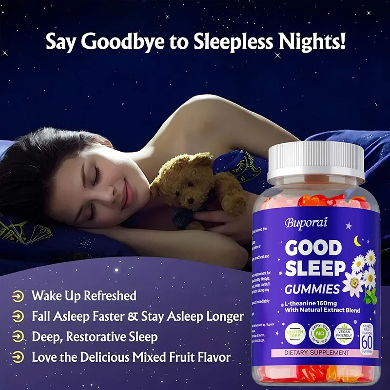 Sleep 120pcs, Fight Insomnia, Reduce Waking Time, Help Deep Sleep, Vitality