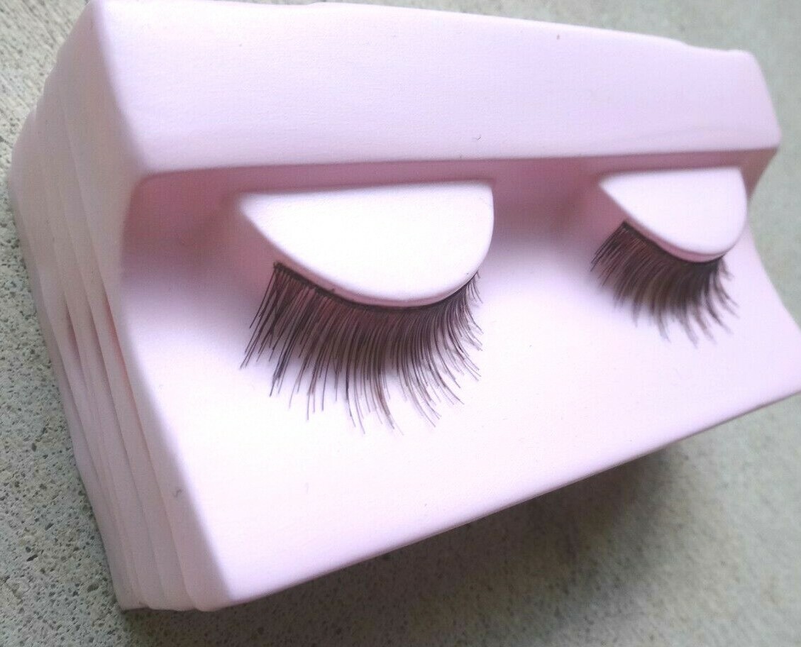 SIX SETS Marilyn Miglin False Eye Lashes 799-67-75 Real Hair Made in Korea New