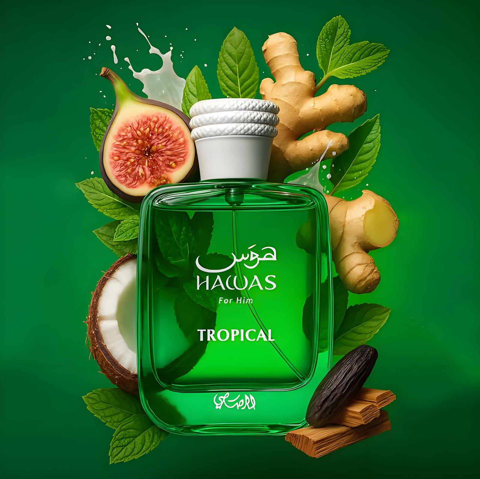 Rasasi Hawas Tropical For Men EDP 100ml 3.4oz Fresh Fruity Cologne