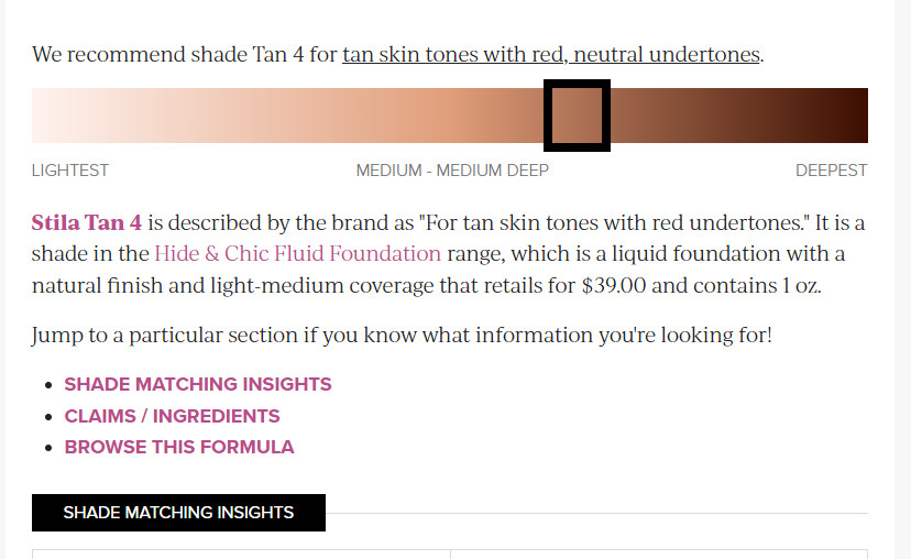 Stila Hide & Chic Fluid Foundation