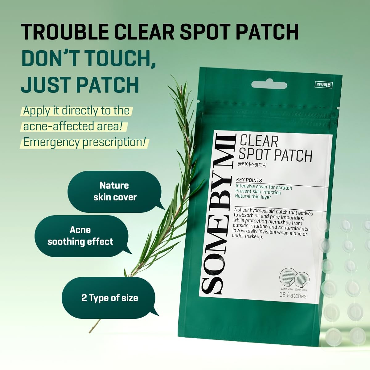 SOME BY MI 30 Days Miracle Clear Spot Patch – Pack of 5, 18 Count (Pack 5)