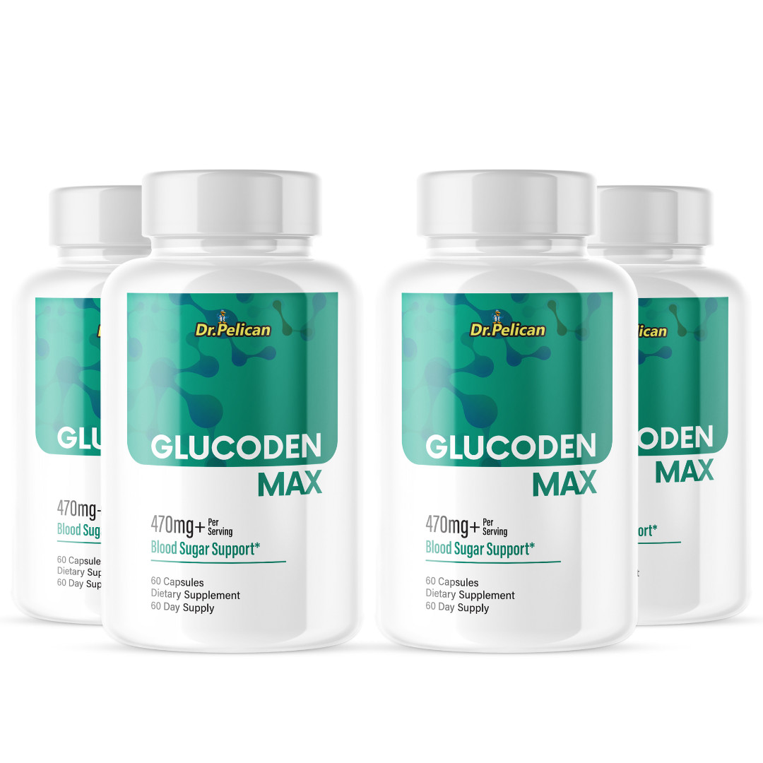 Glucoden Max- Blood Support- 4 Bottles- 240 Capsules