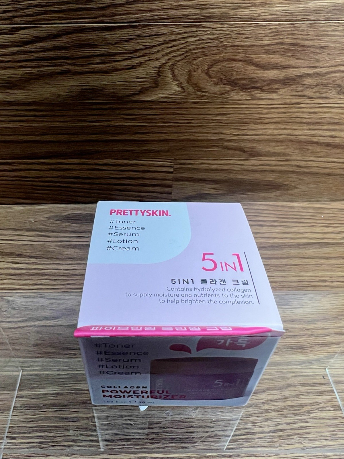 Korean PrettySkin 5 IN 1 Collagen Moisturizer * Toner, Essence,Serum K Beauty