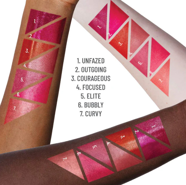 Authentic LYS Beauty Higher Standard Cream Glow Blush Sticks,0.21oz,7 colors