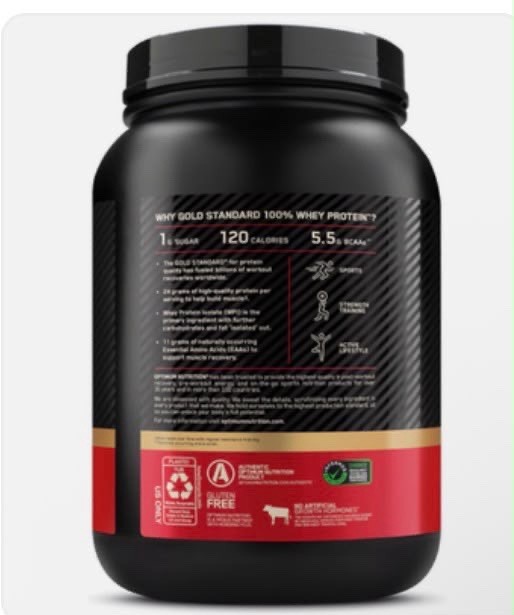 Optimum Nutrition Gold Standard 100% Whey Powder Double Rich Choc 1.98 lb 29