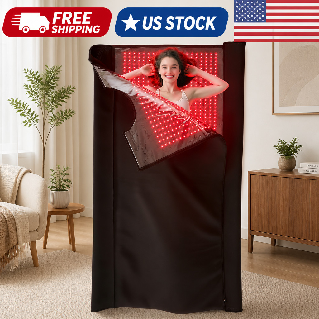 Red Light Therapy Sleeping Bag, 2680 LEDs Full Body Red Infrared Light Therapy