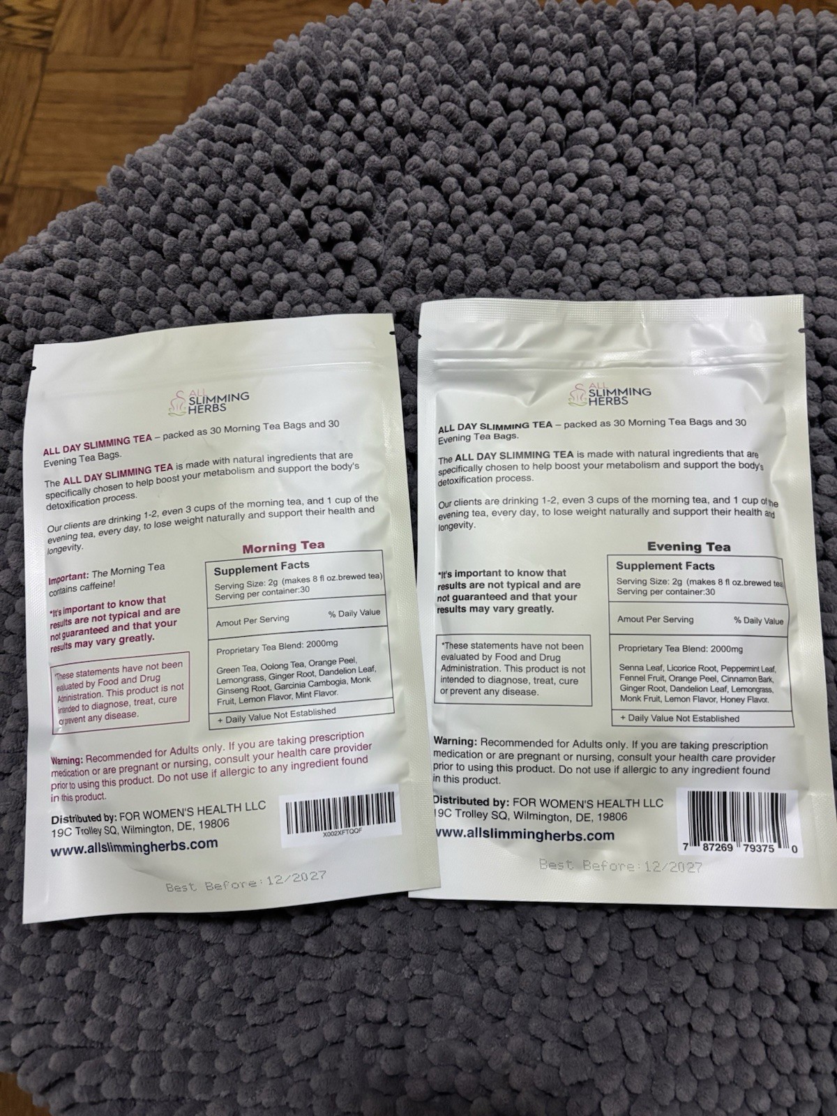 All Slimming Herbs Morning and Evening 30 Day Weight Loss