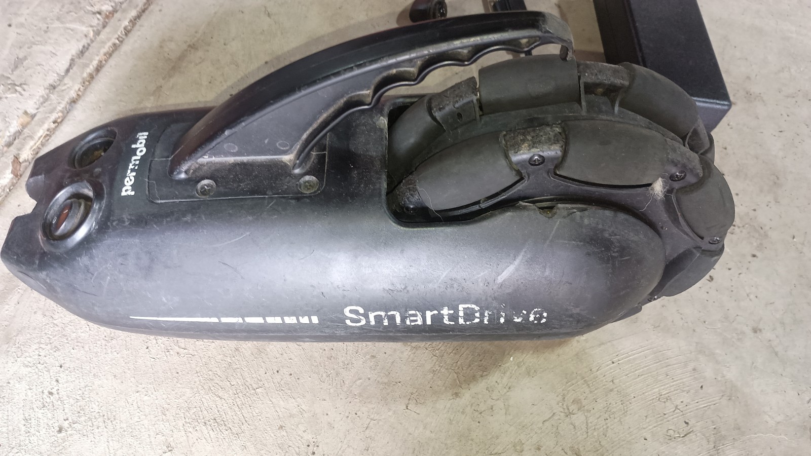 Permobil SmartDrive Wheelchair Power Assist Unit w/ Charger, Black