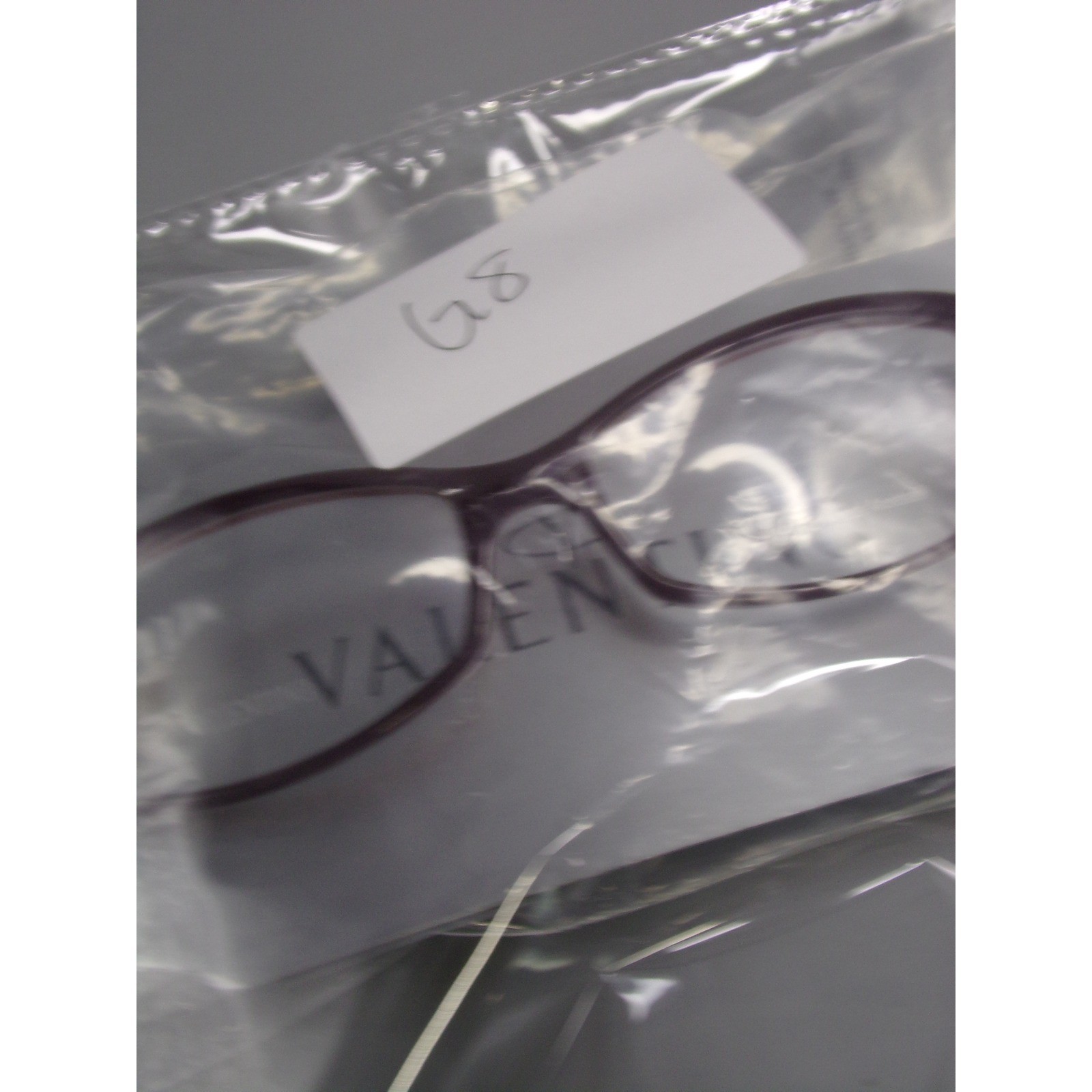 Valentino Eyeglasses Frames Burgundy Oval Women 5768 0QPK 130 Made in Italy