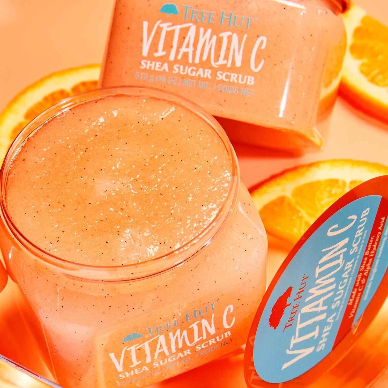 Tree Hut Body Scrub 18 Oz, Assorted Scents – Over 20 Options