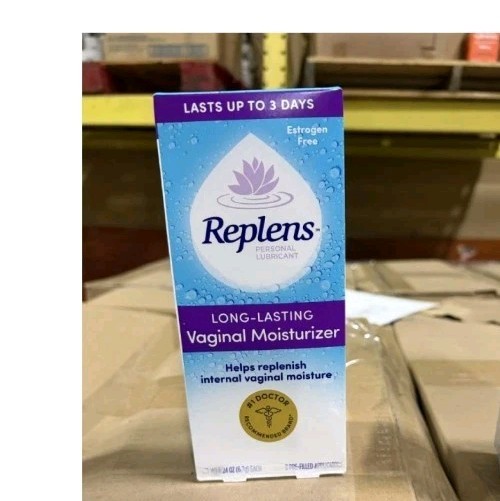 3 Bxs Replens Long Lasting Vaginal Moisturizer 8 Prefilled Applicators