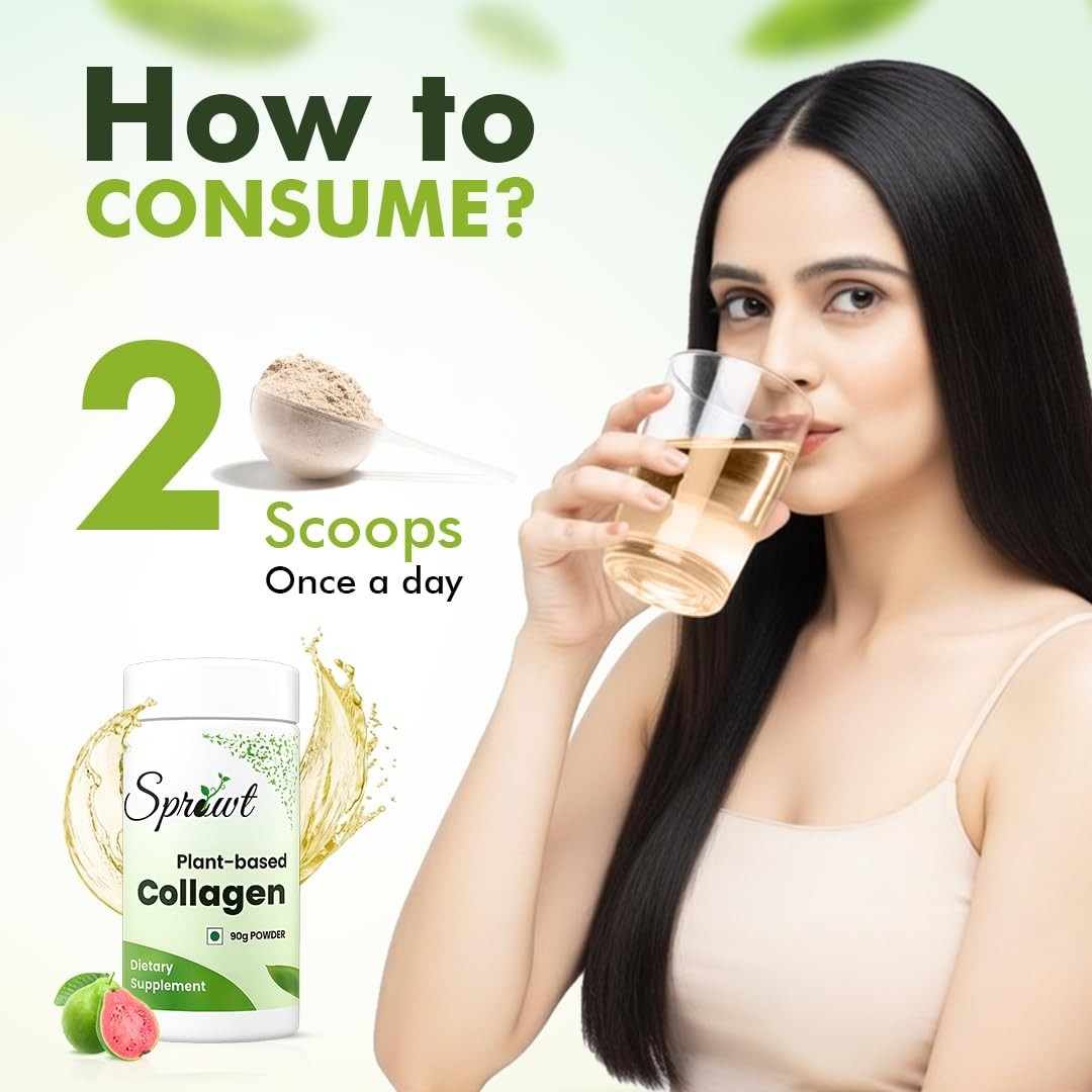 Spro.wt Collagen Supplement 90g Pack of 3 Hair Skin Support