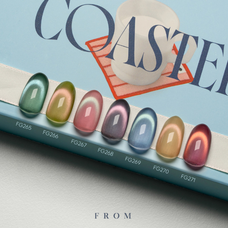 From The Nail Coaster Magnet Gel Polish Soak Off Nail Gel K-Beauty