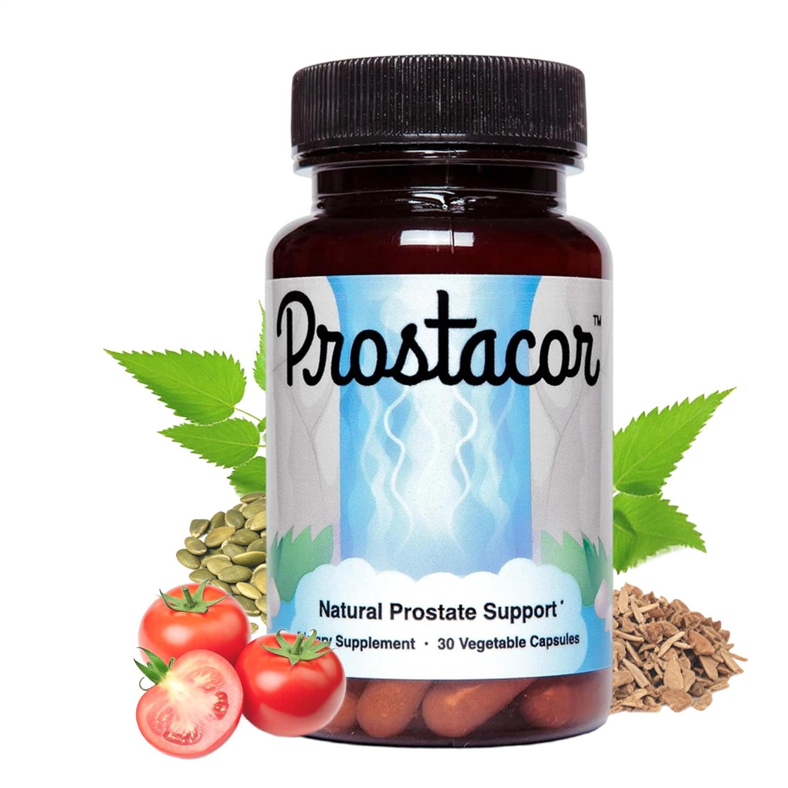 Natural Prostate Support Supplement – Non-GMO, Vegan, Gluten-Free, 30ct