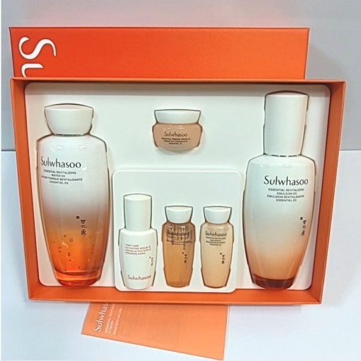 Sulwhasoo Essential Balancing 6items Set Whole Essential Water Emulsion K-Beauty