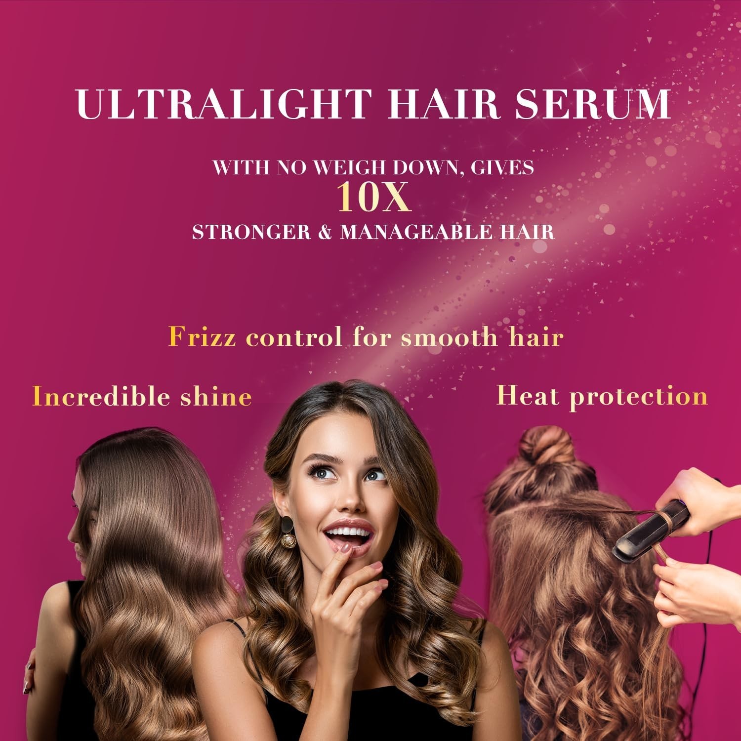 Livon Hair Serum for Men & Women | Sulphate & Paraben free| For All Hair Types |