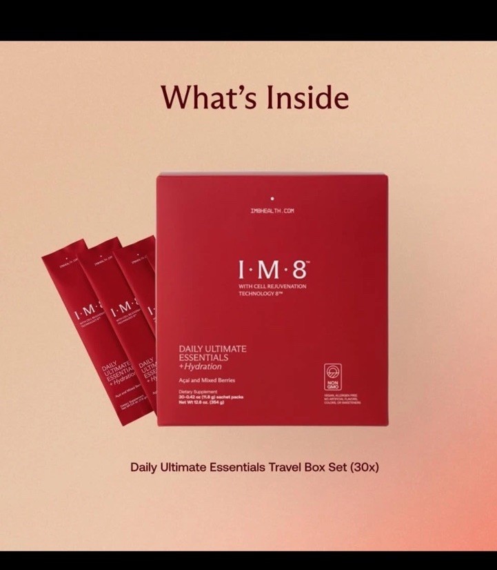 IM8 Daily Ultimate Essentials + Hydration Powder Sachets 30