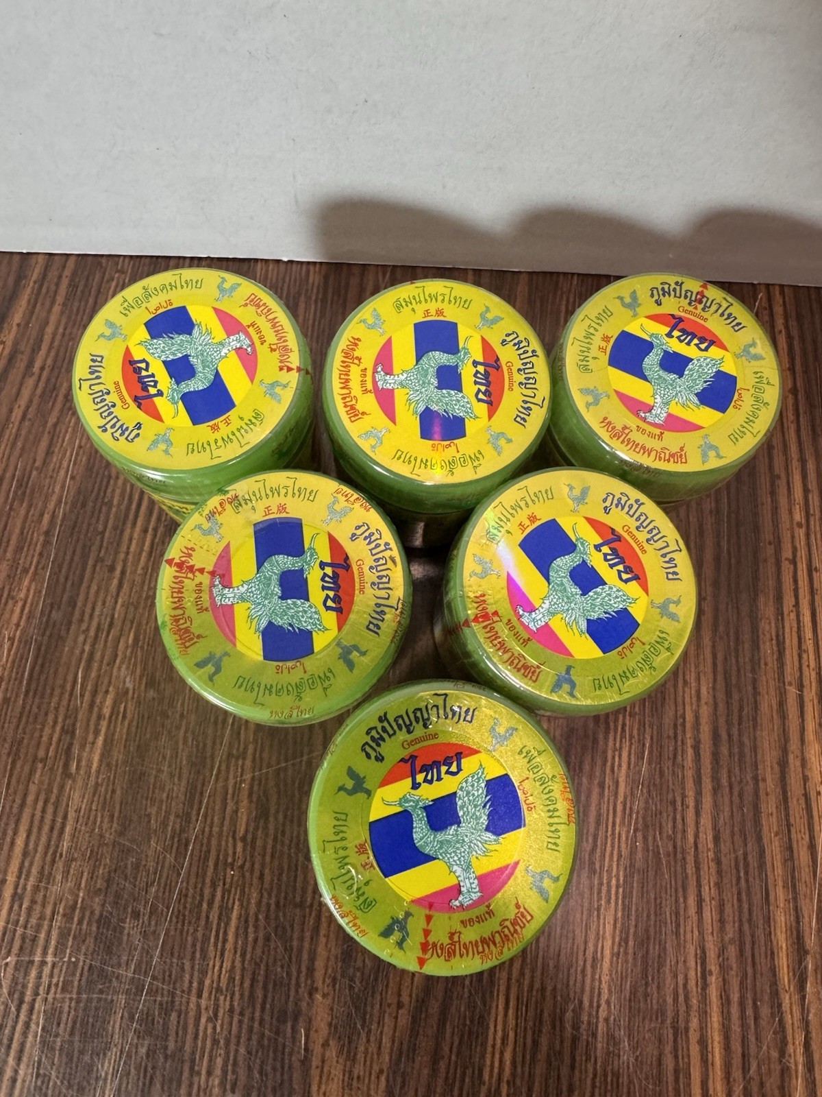 New & Sealed! Traditional Thai Herbal Inhalers Pack Of 6 Ships Free From USA