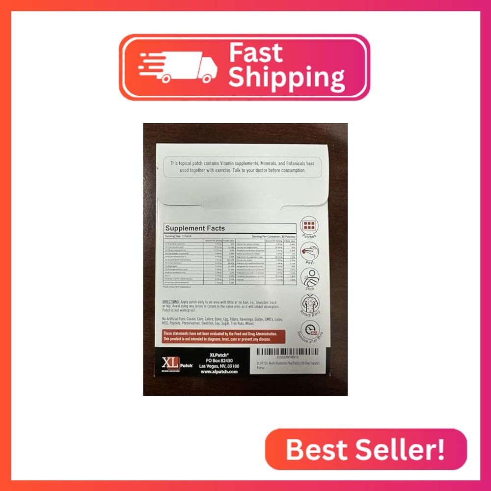 XLPATCH Multi Plus (30-Day Supply)