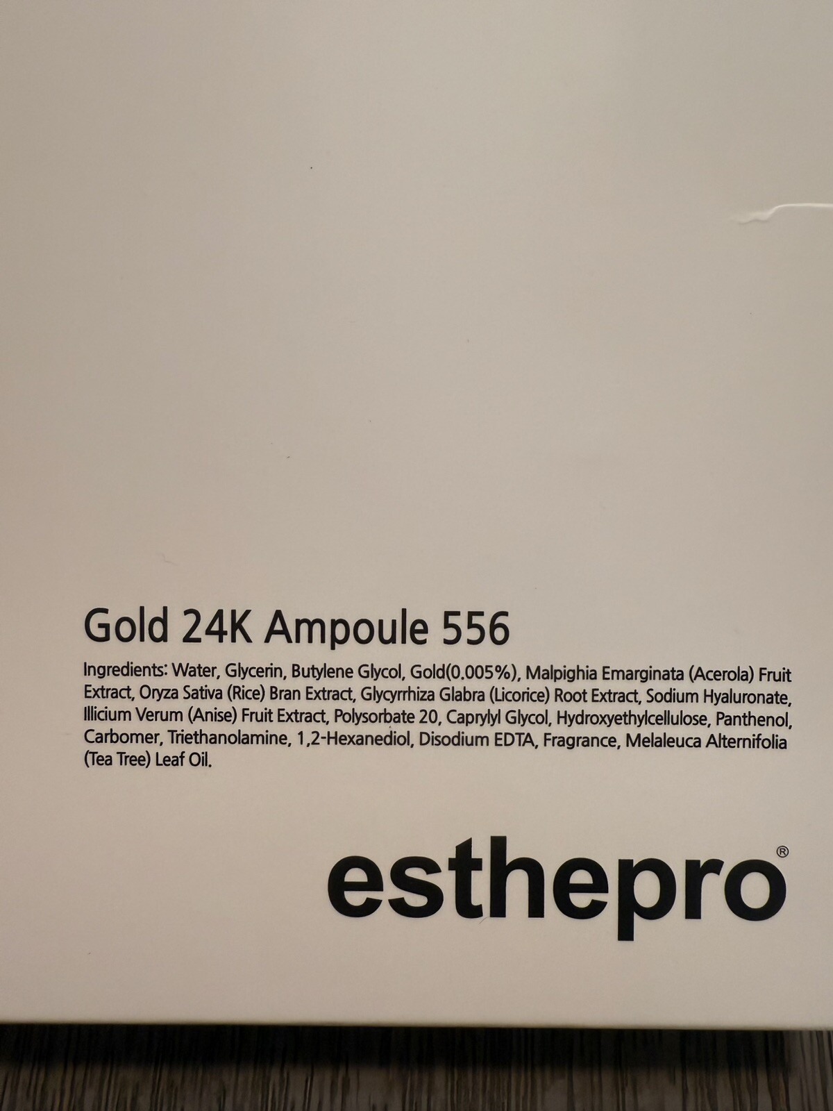 Esthemax Gold 24K Ampoule Set 8ml x 10ea Moisturizer Anti Aging Wrinkle K-Beauty