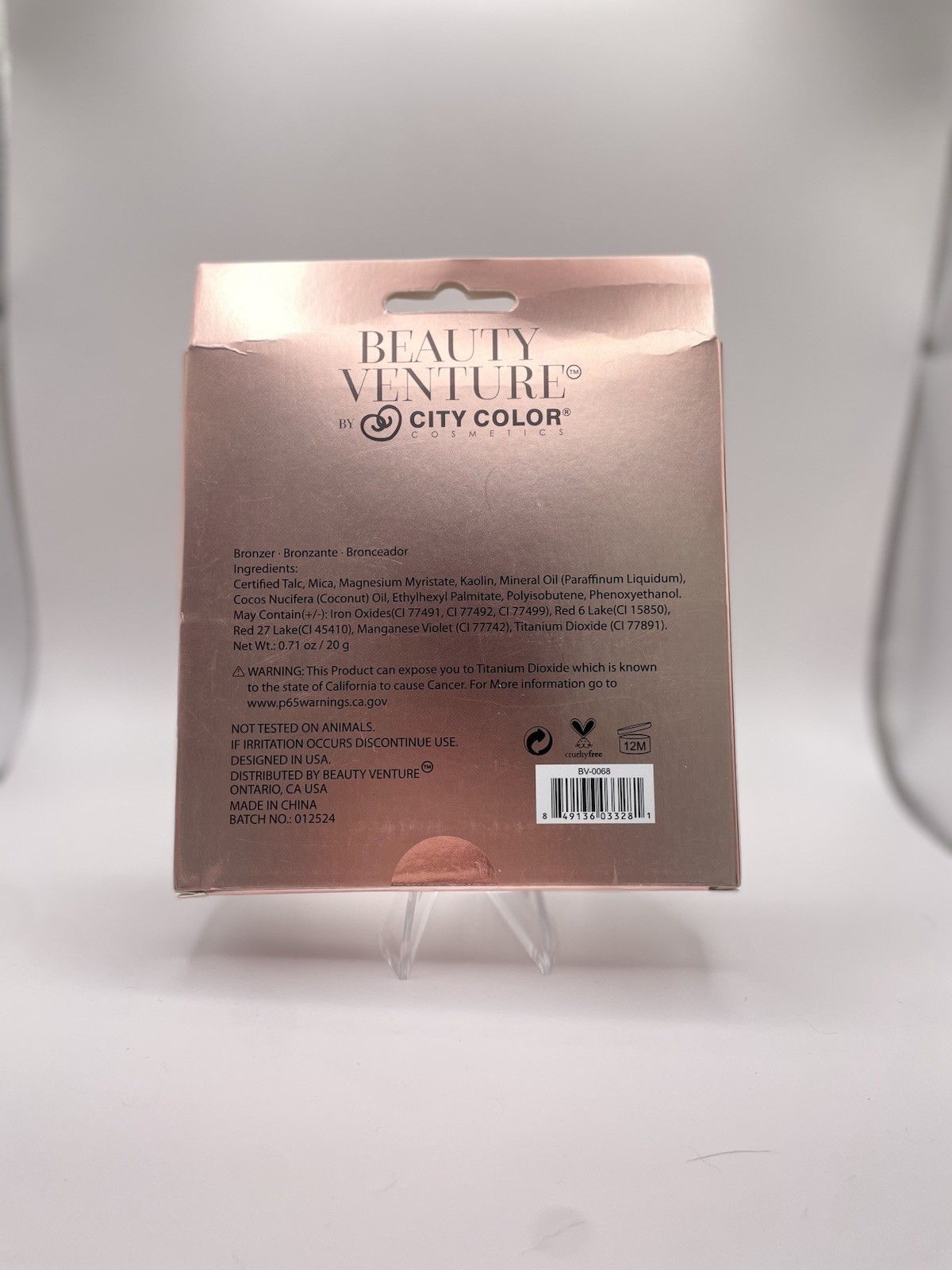 Beauty Venture Sun-kissed Bronzer Duo Full Sized New In Box Free Shipping USA