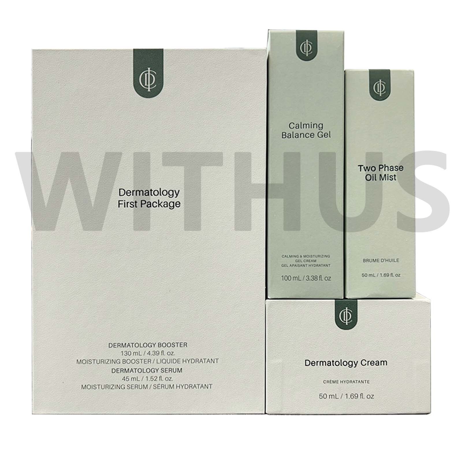 INCELLDERM Dermatology Booster Serum Cream Oil-Mist Balance Gel 5pcs Set