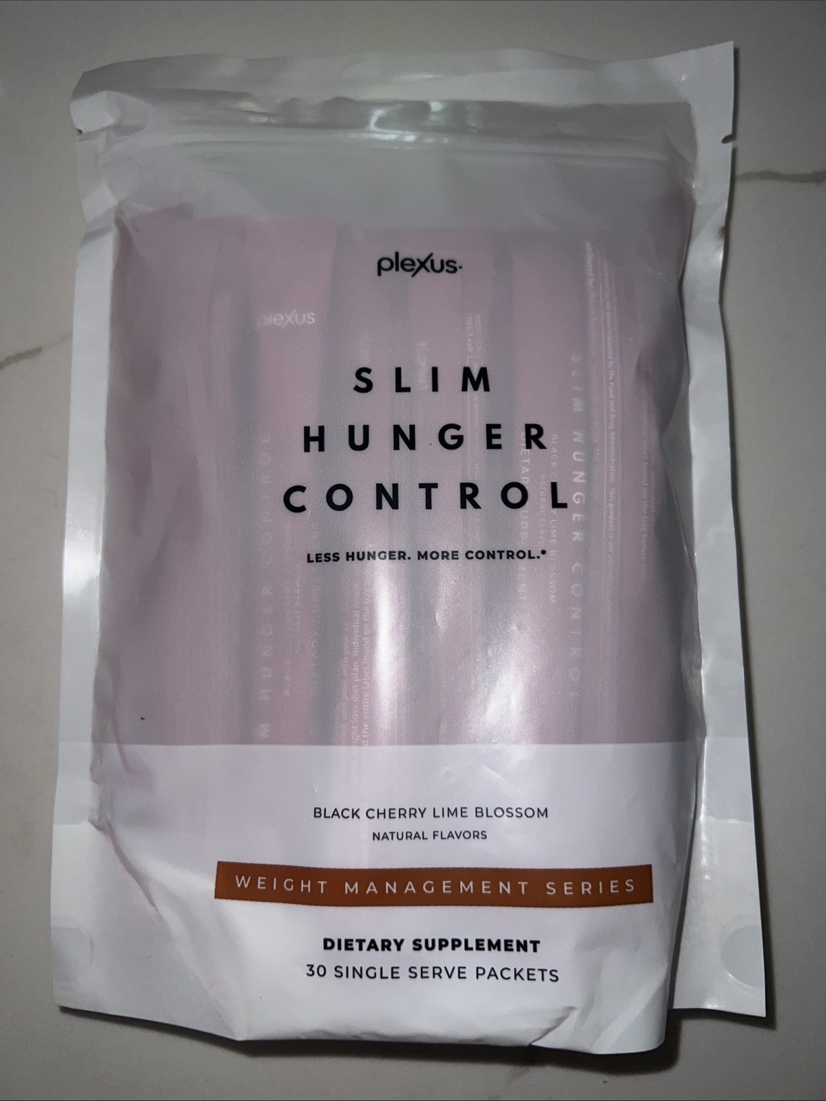 Plexus, Slim Hunger Control, Black Cherry Lime Blossom, Weight Management Series
