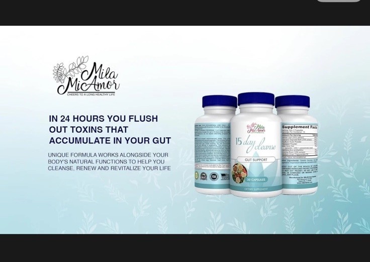 LUXRY NEW Mila Mic Amor 15 Day Cleanse – Gut and Support Cleanse