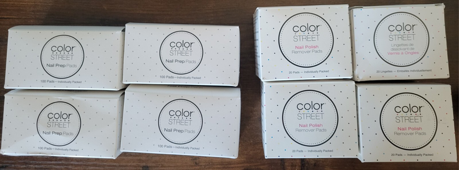 HUGE Color Street Misc Lot ~ branded Files branded Bags Cuticle sticks Prep Pads