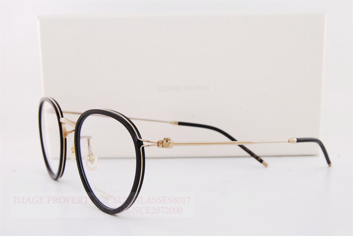Brand New Oliver Peoples Eyeglass Frames TK-11 OV 1360T 5035 Black/Gold 47mm