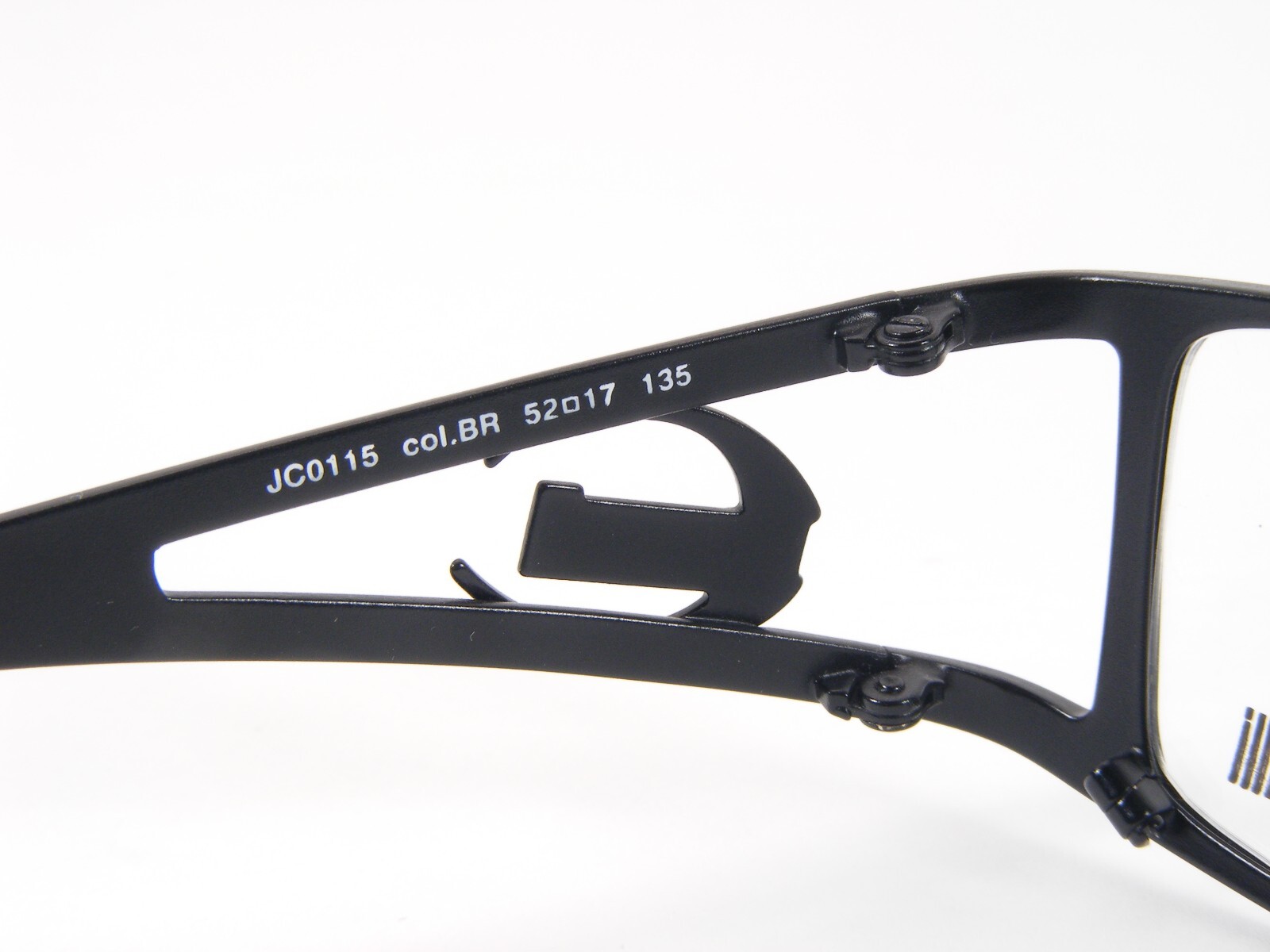 Just Cavalli JC0115 BR Matt Black /Blue UNIQUE RARE EYEGLASSES GLASSES 52-17-135