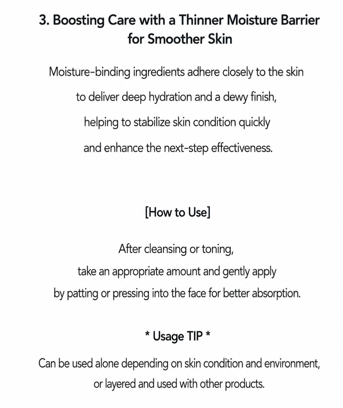 CONAPIDIL EH1 Moisture Barrier Essential 30ml | Hydrating Skin Barrier Essence |
