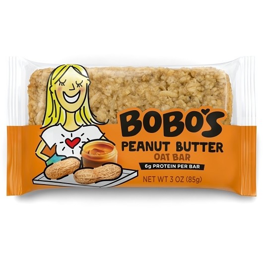 Bobo s Oat Bars Gluten Free, Vegan Peanut Butter Bar, 9 Pound, 48 Per Case
