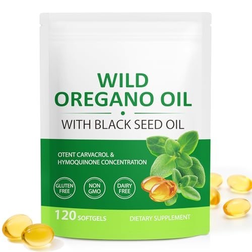 Resilia Oil Of Oregano With Black Seed Oil 6,000MG