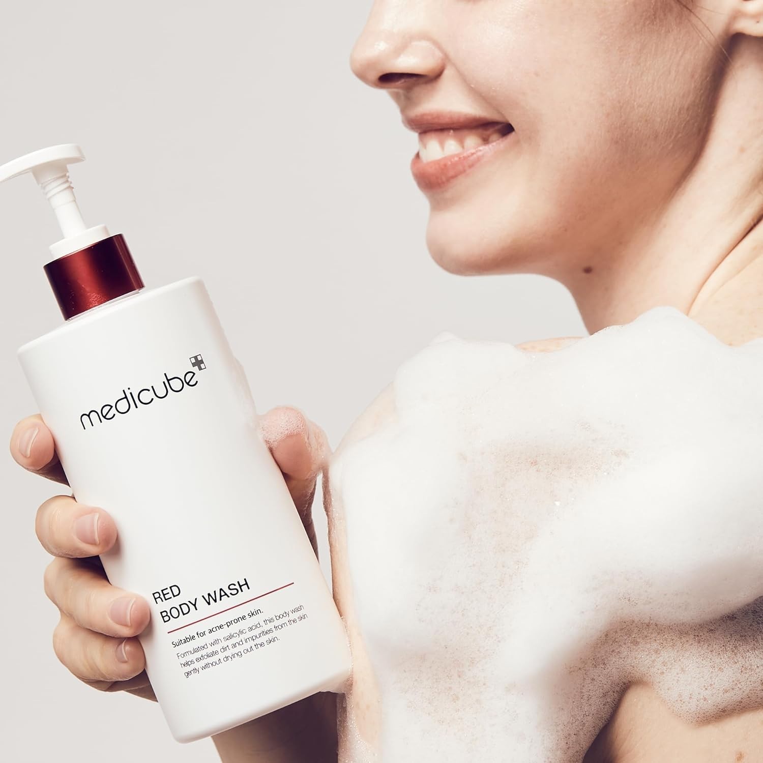 Medicube Red Acne Body Wash 14.52 Fl.oz Low pH and Hydrating USA Free Ship
