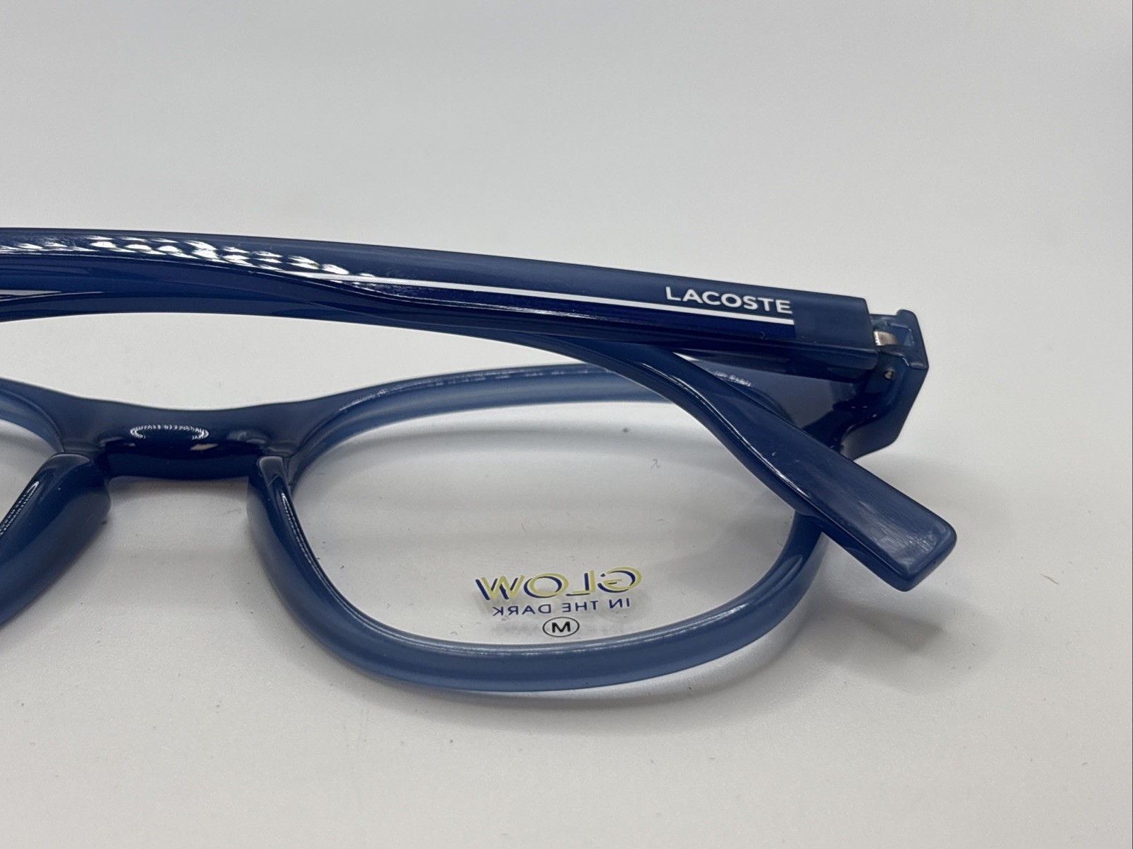 Lacoste L3654 414 46/18 M 135 Transparent Blue Full Rim Eyeglasses
