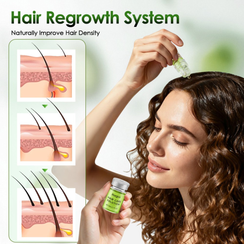 Micro Infuse Hair Regrowth System, Advanced Hair Growth Serum Treatment Ginseng