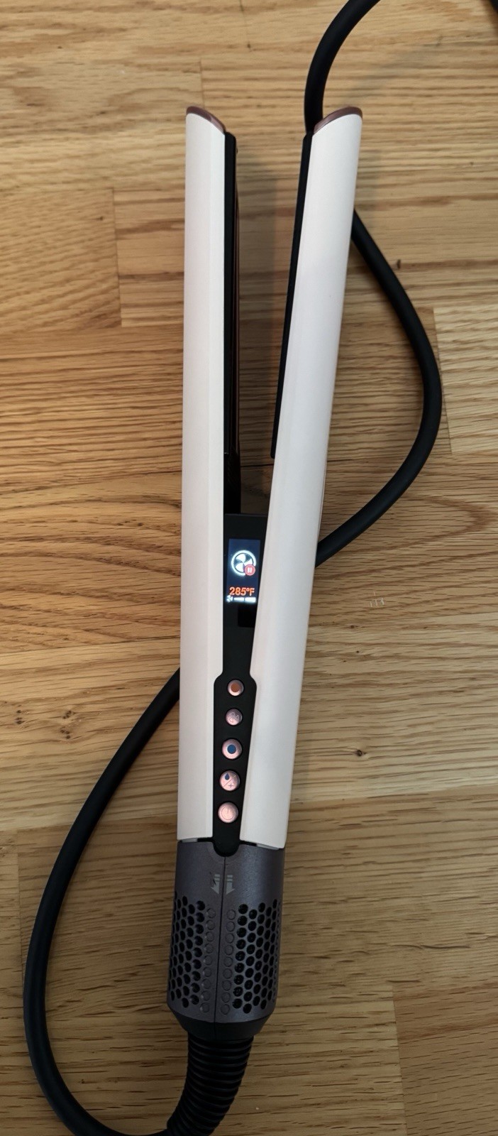 Dyson Airstrait Wet To Dry Hair Straightener in Ceramic Pink/Rose Gold