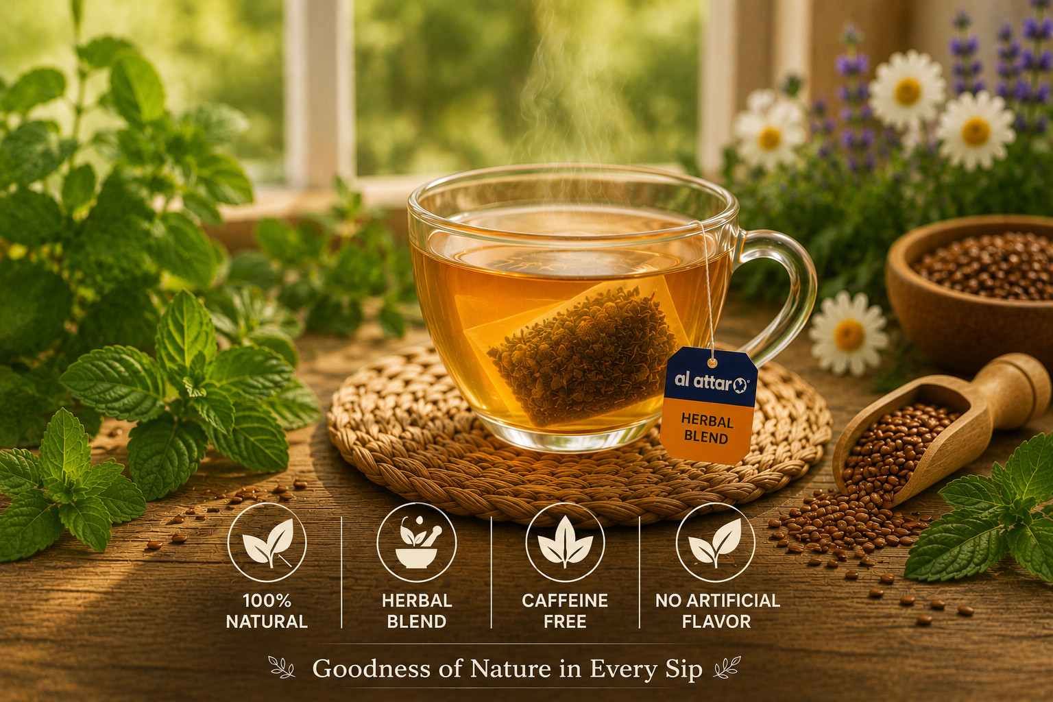 20X Alattar Matcha Japanese Green Tea Bags أعشاب العطار شاي ماتشا طبيعي اصلي