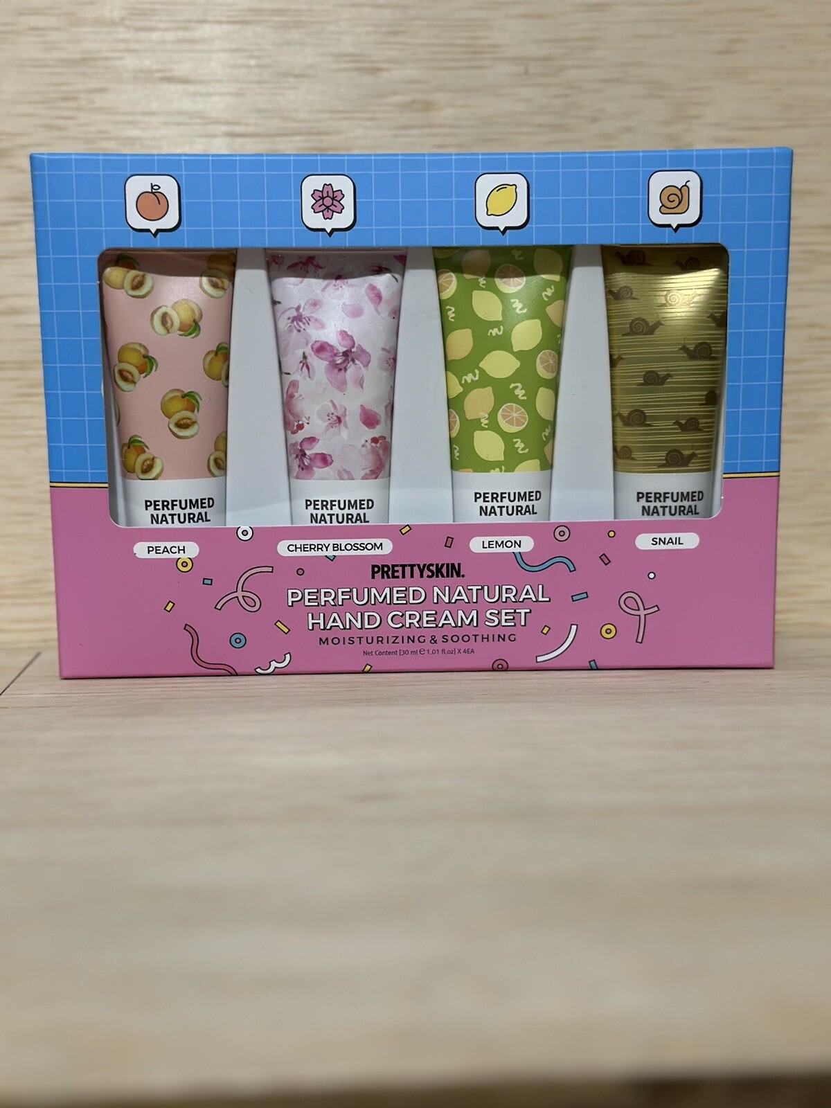 PrettySkin Perfumed Natural Hand Cream Set Exp 7/26