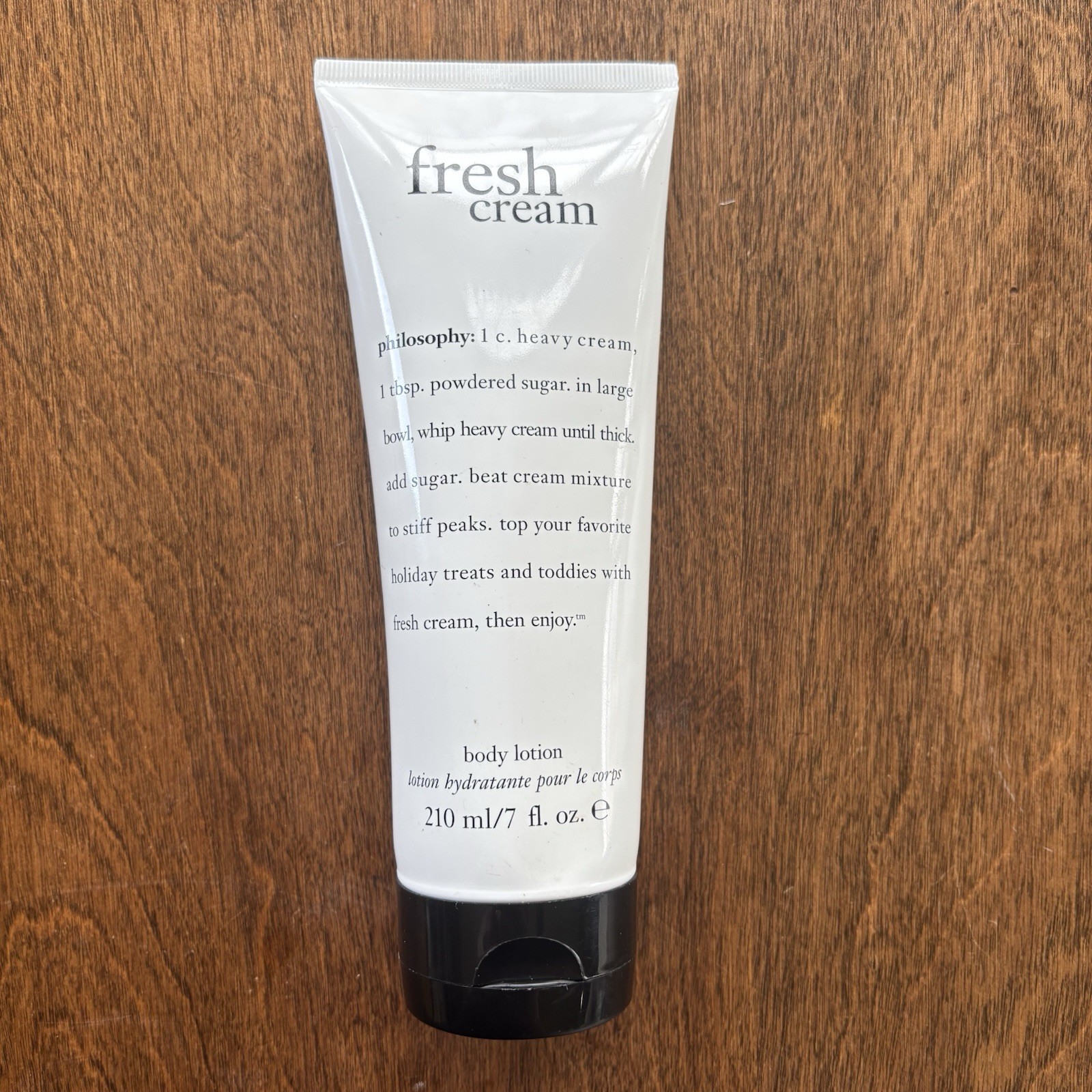 Philosophy Fresh Cream Body Lotion Size 7 fl. oz./210 ml SEALED – NEW