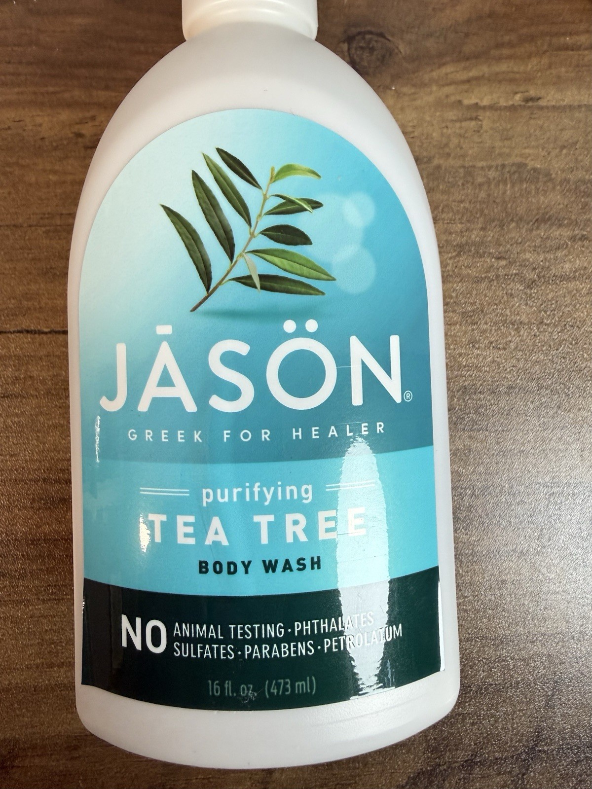 3 x Jason Purifying Tea Tree Body Wash 16 fl oz Tea Tree Oil & Aloe Vera NEW