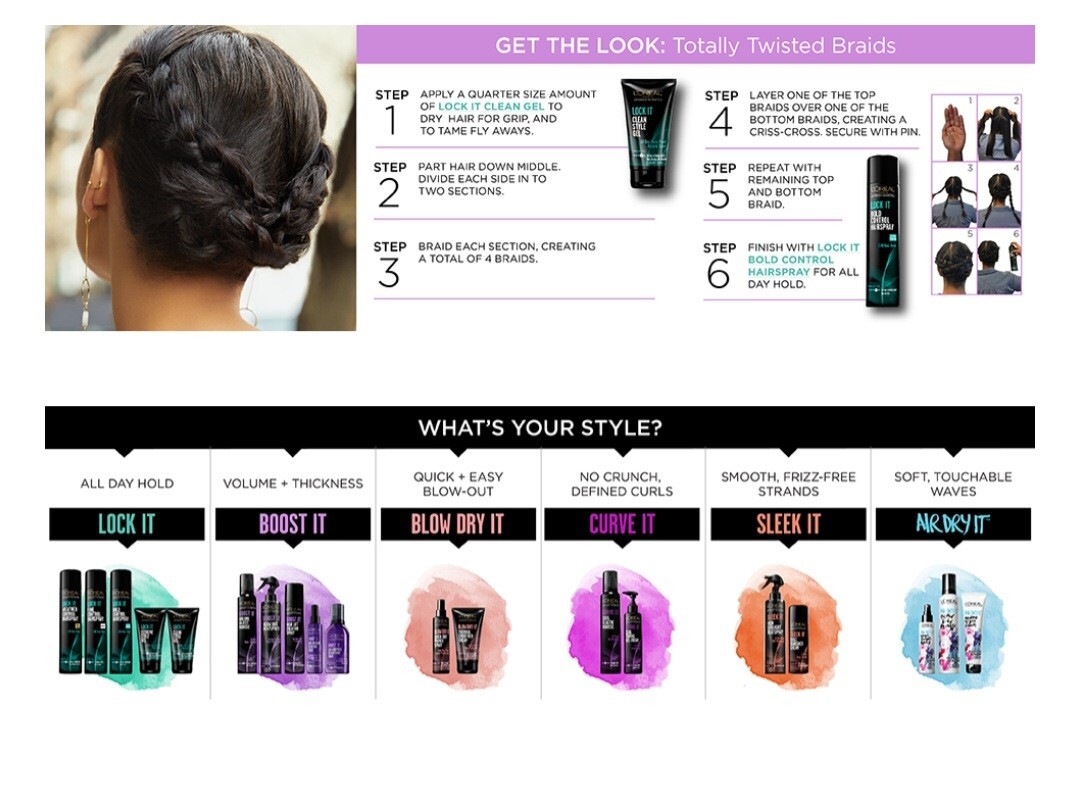 L’Oreal Paris Advanced Hairstyle Lock It Bold Control Hairspray 3-pack 8.25oz🪮