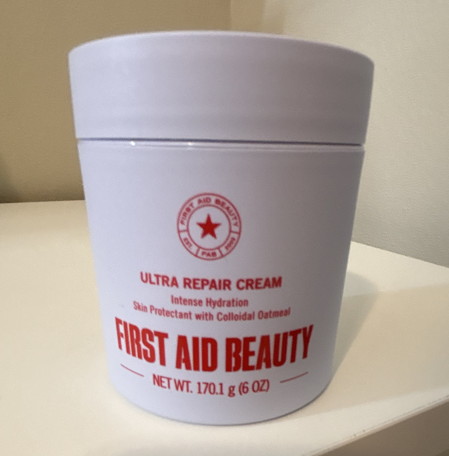 First Aid Beauty Ultra Repair Cream 6 oz Hydrating Unscented Colloidal Oatmeal